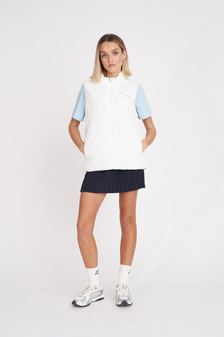 WOMENS DRIVER VEST CHALK