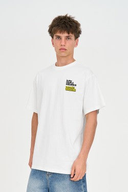GENDER NEUTRAL TEE/CONNECTIONS WHITE