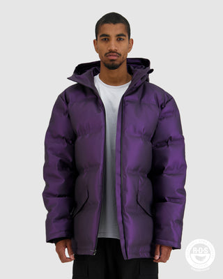 MENS OVERSIZE SUPERDOWN JKT PURPLE