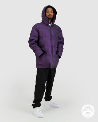 MENS OVERSIZE SUPERDOWN JKT PURPLE