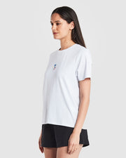WMNS STELLA TEE/BLOOMING WHITE